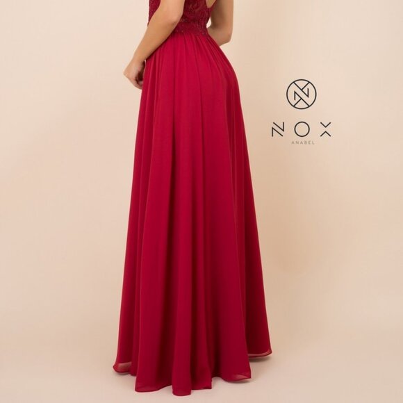 Sweetheart Neck Lace Bodice Prom Dress NXY299 - Picture 3 of 5